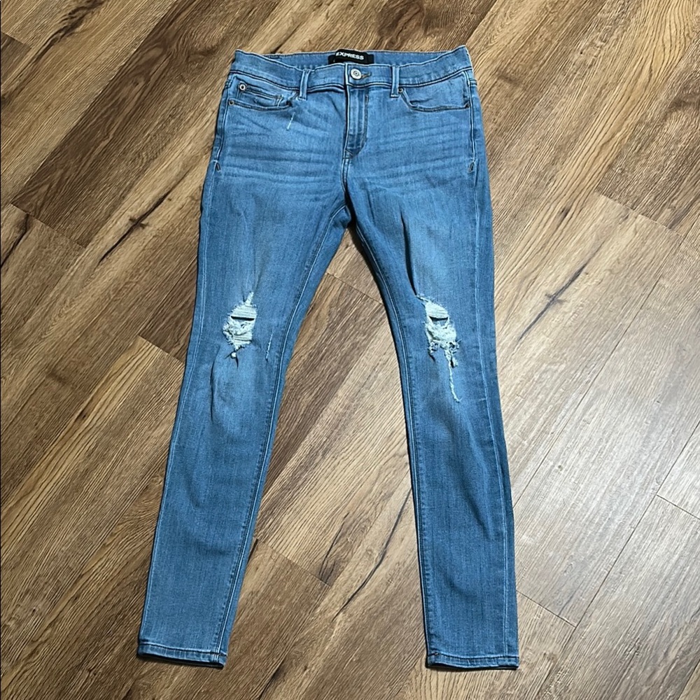 Express mid rise legging, stretch, size 6R, 29” inseam